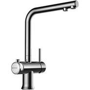 Смеситель для кухни Omoikiri Hotaru-CH-WH 4994051, хром/белый - фото 