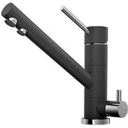 Смеситель для кухни Omoikiri Tonami-BL 4994058, хром/черный - фото 