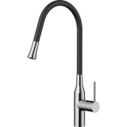 Смеситель для кухни Omoikiri Yatomi-BN-BL 4994247, сталь/черный - фото 