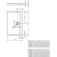 Поддон акриловый Radaway Argos D 140х90 см 4AD914-01 - фото 2
