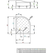 Поддон акриловый Radaway Korfu E 120х90 см 4E91240-03R - фото 2