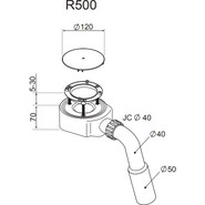 Сифон для душевого поддона Radaway R500 - фото 2