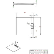 Поддон мраморный Radaway Giaros C90 90х90 см MKGC9090-03 - фото 2