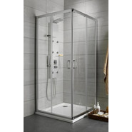 Душевое ограждение Radaway Premium Plus D 80х100х190 см, хром/прозрачное - фото 
