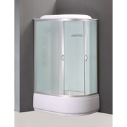 Душевая кабина Loranto CS-66120L F 120х80 см, хром/матовое - фото 2