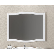 Зеркало Opadiris Лаура 120 см, белый матовый - фото 