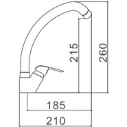 Смеситель для кухни Oulin OL-8000, хром - фото 3