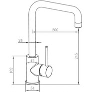 Смеситель для кухни Oulin OL-8019, сатин - фото 2