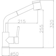 Смеситель для кухни Oulin OL-8076, хром - фото 2