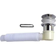 Слив-перелив BelBagno BB39-OVF-CRM, хром - фото 