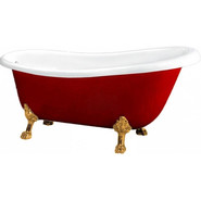 Ванна отдельностоящая BelBagno BB04-ROS 170х80 см - фото 