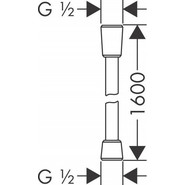 Душевой шланг Hansgrohe Isiflex 28276000 - фото 4