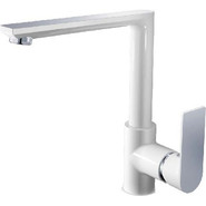 Смеситель для кухни Haiba HB70505-8, белый/хром - фото 