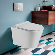 Унитаз подвесной безободковый Sole Torr с крышкой микролифт - фото 2