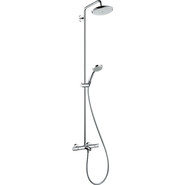 Душевая стойка с термостатом Hansgrohe Showerpipe Croma 220 27223000 - фото 