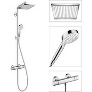 Душевая стойка Hansgrohe Crometta E 240 1jet Showerpipe 27271000 - фото 2