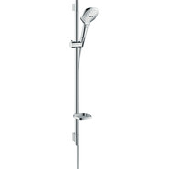 Душевой гарнитур Hansgrohe Raindance Select E 120/Unica’S Puro 26621400, белый/хром - фото 