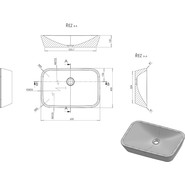 Раковина-чаша Ravak Ceramic R 60 см XJX01160002 - фото 4