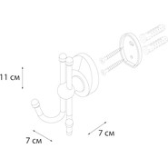 Двойной крючок Fixsen Europa FX-21805B - фото 3