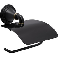 Держатель для туалетной бумаги Fixsen Luksor FX-71610B, цвет черный - фото 