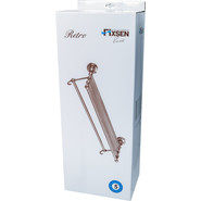 Полка для полотенец Fixsen Retro FX-83815A, цвет бронза - фото 2