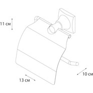 Держатель для туалетной бумаги Fixsen Ocean GR-2010 - фото 2