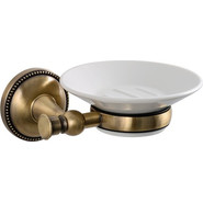 Мыльница Fixsen Alfa GR-9508, цвет античная латунь - фото 