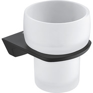 Стакан для зубных щеток WasserKraft Elbe K-7228, цвет чёрный - фото 