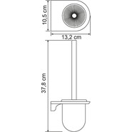Ёршик для унитаза WasserKraft Kammel K-8327 - фото 4