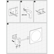 Зеркало косметическое настенное WasserKraft K-1008 - фото 4