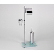 Стойка с держателем и ёршиком WasserKraft K-1264 - фото 