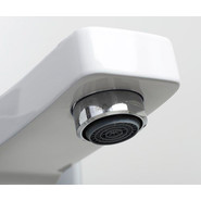 Смеситель для ванны WasserKraft Aller 1061WHITE, белый/хром - фото 6