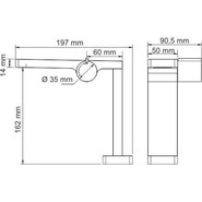 Смеситель для раковины WasserKraft Alme 1510 - фото 6