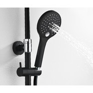 Душевая стойка WasserKraft Abens A17401, чёрный - фото 5