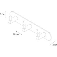 Набор крючков Fixsen Hotel FX-31005-3 - фото 2