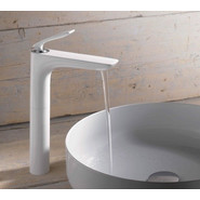 Смеситель для раковины высокий Kludi Balance 212 мм 522969175, белый - фото 2