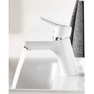 Смеситель для раковины Kludi Pure&Easy XL 100 мм 372929165, белый - фото 3