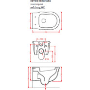 Унитаз подвесной ArtCeram Hermitage HEV010 01 00 - фото 6