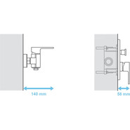 Скрытая часть Ravak R-box RB 070.50 X070052 - фото 3