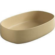 Раковина-чаша ArtCeram Cognac 55 см COL003 12 00 giallo zinco - фото 