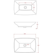 Раковина-чаша ArtCeram Jazz 60 см JZL002 01 00 bi*0 - фото 4