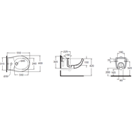 Биде подвесное Azzurra Jubilaeum JUBKS000000MBI*1 - фото 4