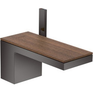 Смеситель для раковины Axor MyEdition 47012330, чёрный/орех, Цвет производителя: чёрный, орех - фото 