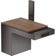 Смеситель для биде Axor MyEdition 47212330, чёрный/орех, Цвет производителя: чёрный, орех - фото 