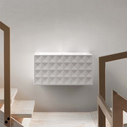 Раковина подвесная Bette Lux Loft Ornament 80 см A230-000 SWV4A - фото 