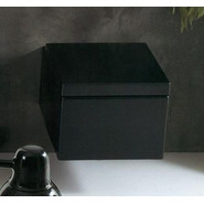 Унитаз подвесной Simas Frozen FZ18nero, Цвет производителя: чёрный - фото 3