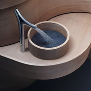 Смеситель для раковины высокий Axor Starck Organic 12013000 - фото 5