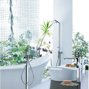 Смеситель для ванны с термостатом Axor Urquiola 11422000 - фото 4