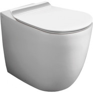 Унитаз приставной безободковый Simas Vignoni VI21bi - фото 