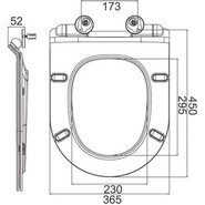 Сиденье с крышкой для унитаза BelBagno микролифт BB2111SC - фото 2